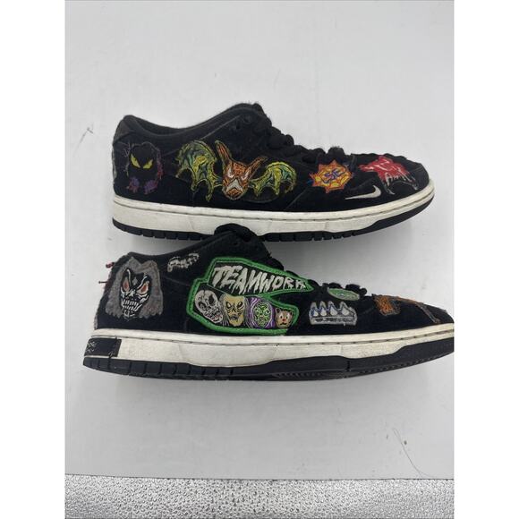 Size 6.5 - Nike SB Dunk Low Pro QS Black/Multicolor/White 2022